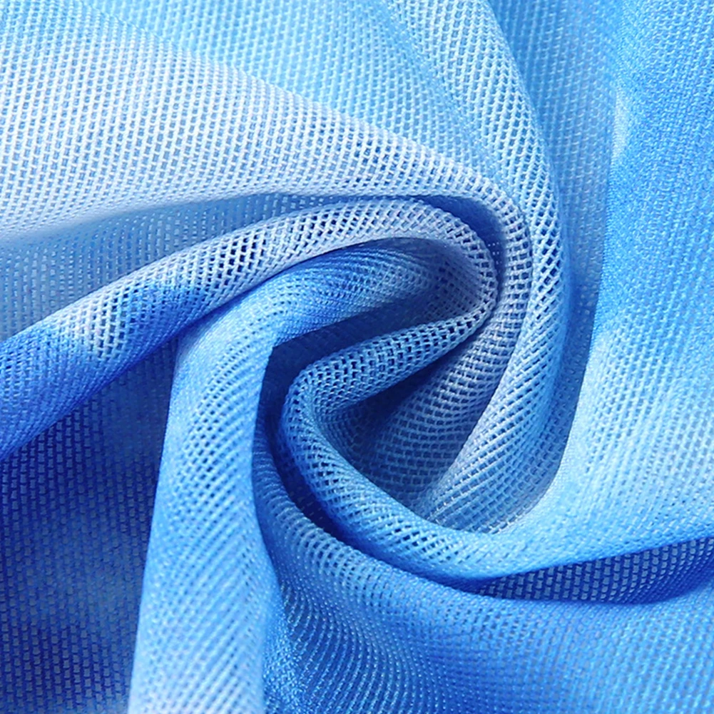 Повседневное полиэстер See Through Mesh Тонкий Ежедневно Сексуальная футболка