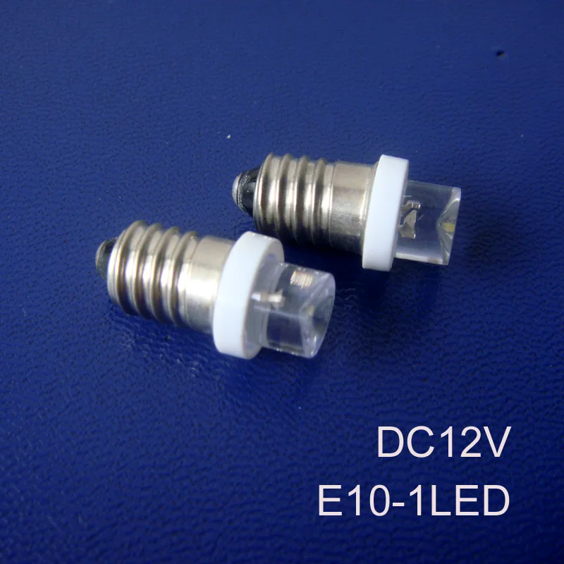 High quality 12V E10 led LED lamp light Bulb DC12V free shipping 1000pc/lot | Освещение
