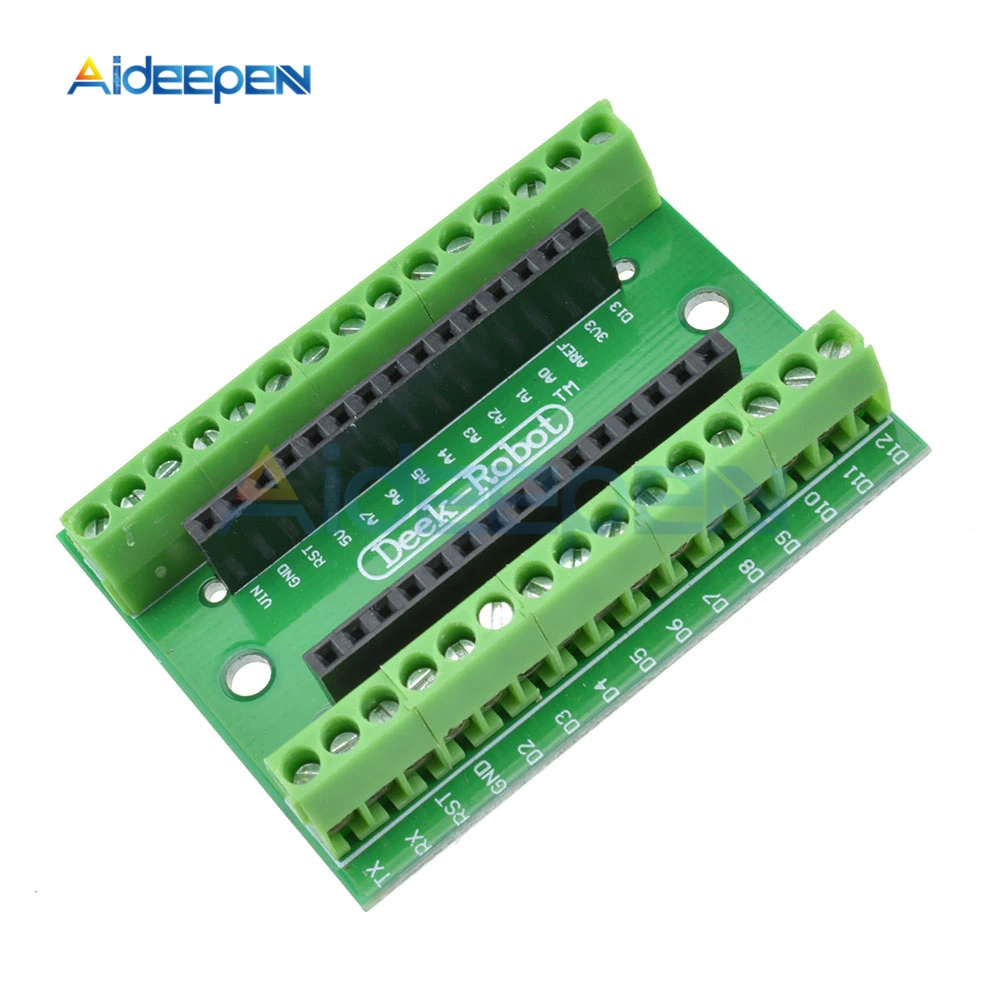 Плата расширения контроллера NANO V3.0 3 0 Для Arduino AVR ATMEGA328P IO щит простая