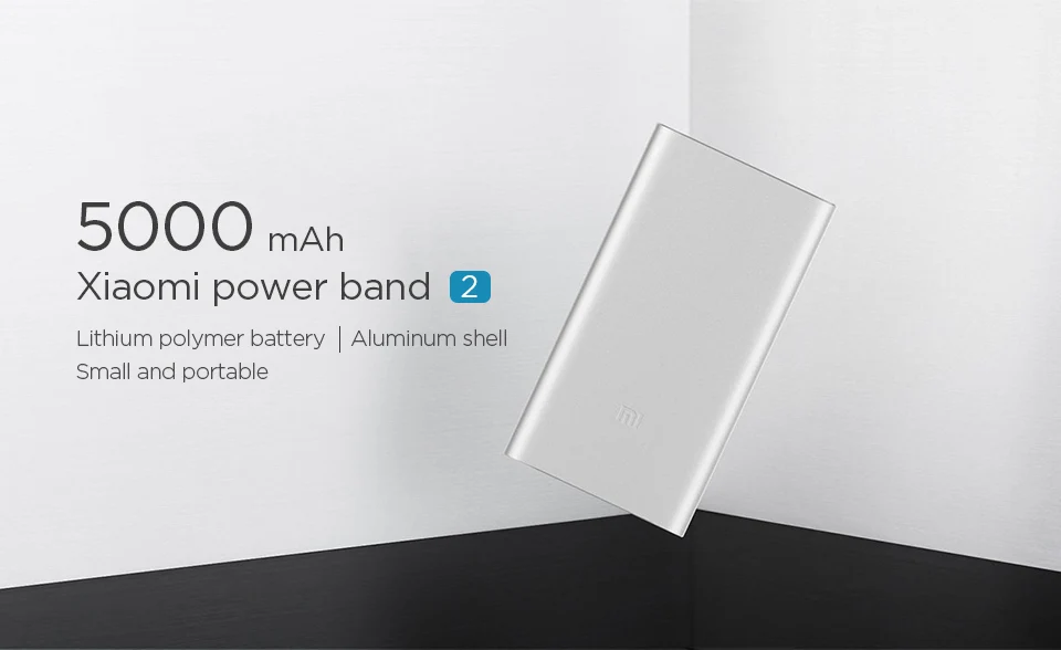 Xiaomi power Bank 5000 мАч 2 PLM10ZM портативное зарядное устройство Тонкий Xiomi power bank 5000 литий-полимерный внешний аккумулятор с Силиконовым чехол