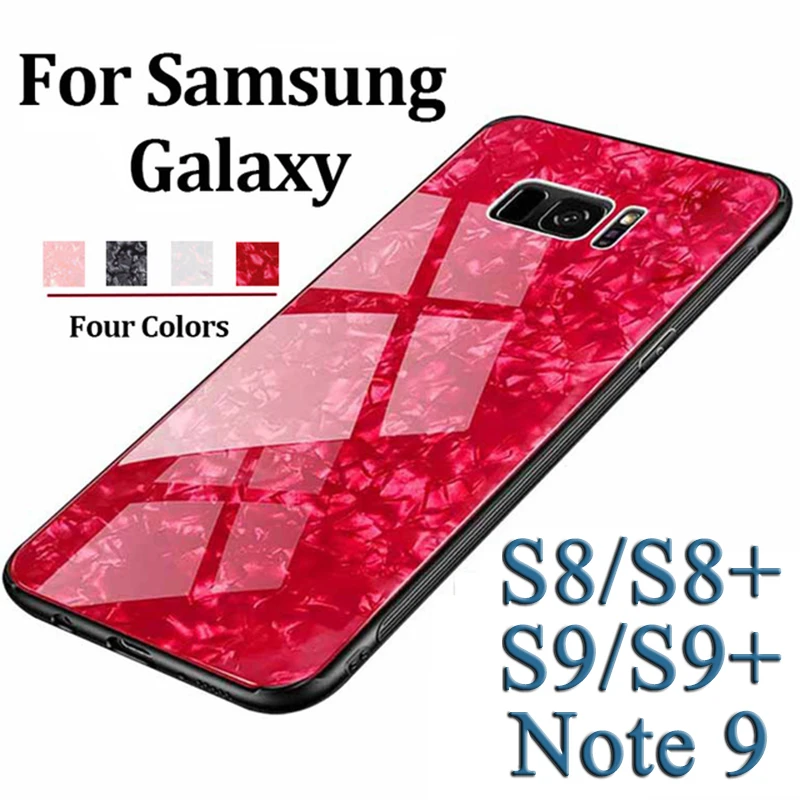Чехол для телефона для samsung Galaxy 9 plus note 9 S9 яркие Роскошные закаленное Стекло жесткий корпус чехол для Galaxy S8 plus S 8 9 S кока-колы