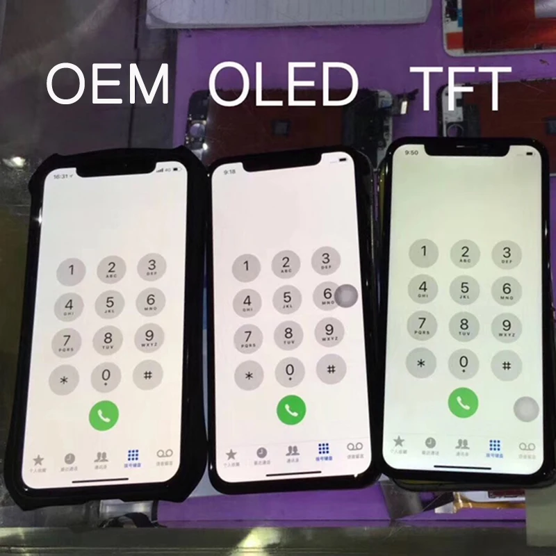 FERISING(черный) AAA ЖК-дисплей для Apple iPhone X XR XS MAX сменный дисплей кодирующий преобразователь сенсорного экрана в сборе