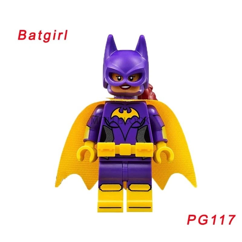 pg117 Фигурки из фильма Marvel Dc Бэтмен Готэм Джокер Харли Квинн строительные блоки Барбара Гордон отряд самоубийц - Цвет: pg117
