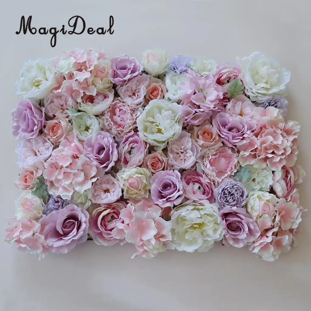 2 шт. настенные панели с искусственными цветами|Фоны для вечеринки| |