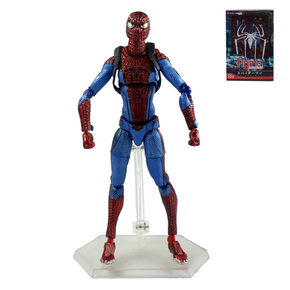 Figma Goodsmile Удивительный Человек-паук Max Factory фигурку № 199 в сборе игрушка DC002017 |