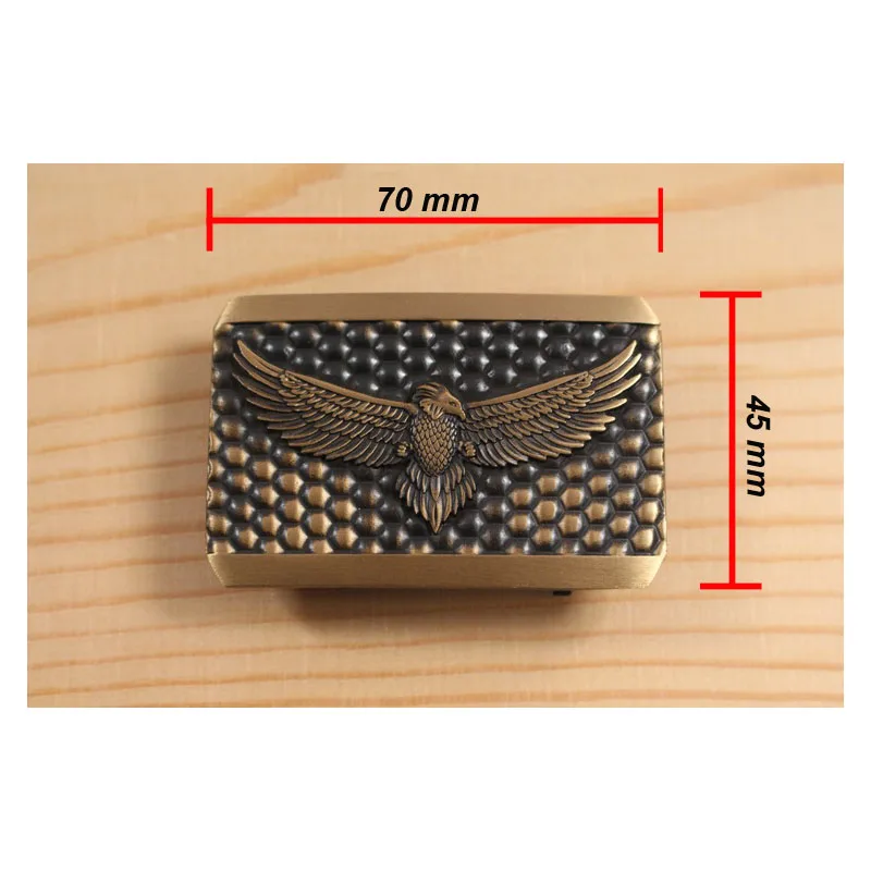 Мужская пряжка для ремня из 100% латуни и меди в стиле ретро с античной отделкой