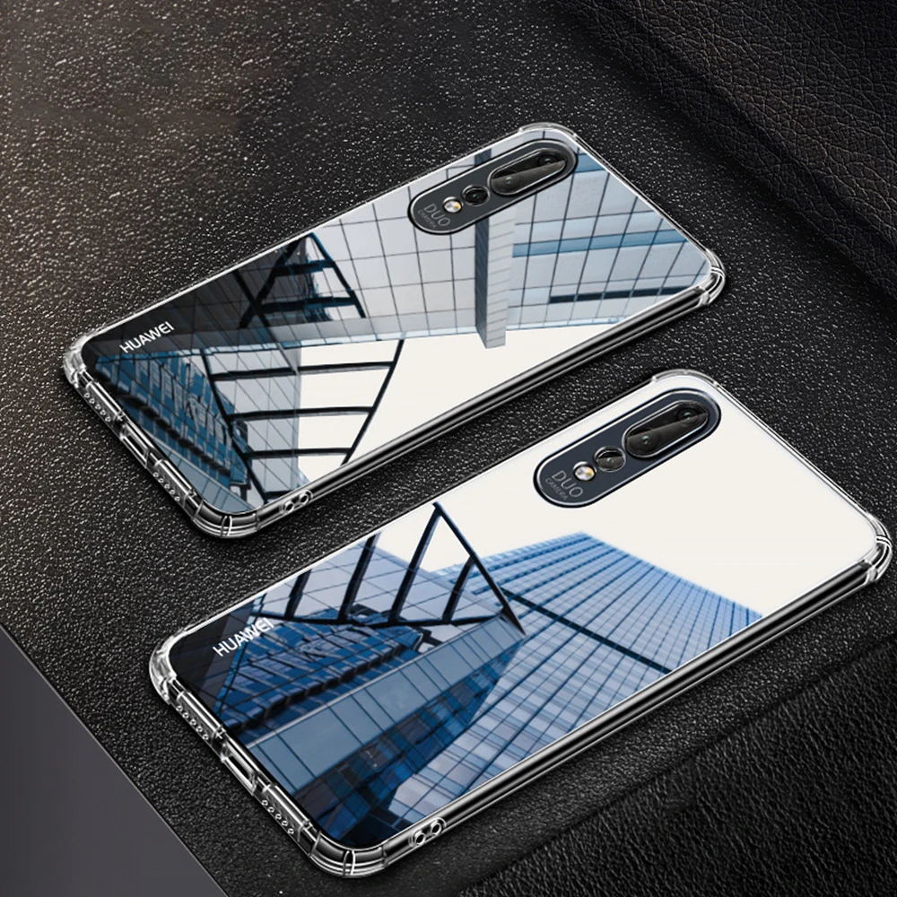 Ультратонкий Прозрачный чехол Heyytle для huawei P30 P20 Pro Y6 защита от падения mate 20 Lite