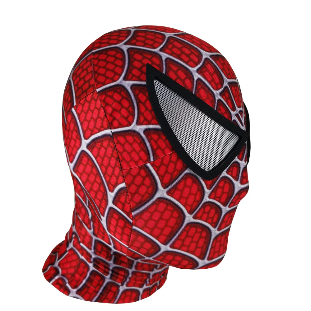 Маска для косплея с 3D-принтом Raimi Spider, линзы, маска для взрослых на всю голову, супергерой, спандекс, вечерние костюмы, маска