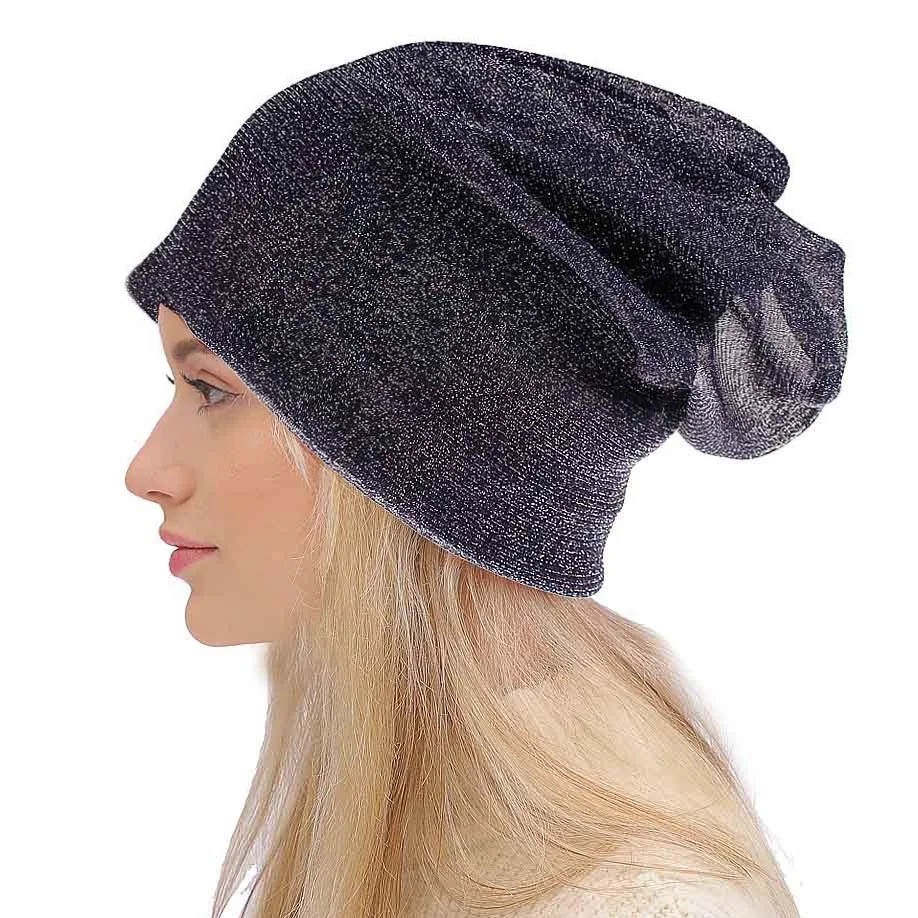 Женская шапка Весенняя Skullies Beanies Hat Черная шапочка для дам летние шапочки без