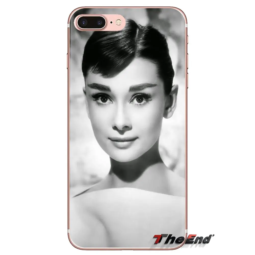Transparent TPU Housing Audrey Hepburn Actress For HTC One U11 U12 X9 M7 M8 A9 M9 M10 E9 Plus Desire 630 530 626 628 816 820 830 |