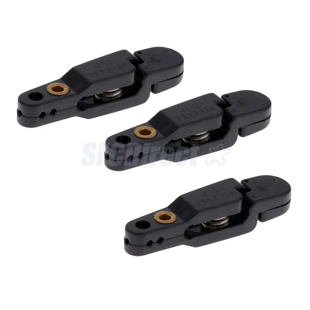 3pcs 3~ 8 шт. защелкивающиеся зажимы для веса, рубанок, кайт, морской рыбалки, outtrigger Даунриггер power Grip - Цвет: 3pcs
