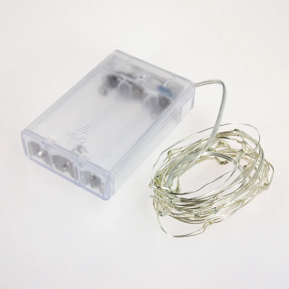 

LED strip light, 3m 30 bulbs,Epistar led,copper wire, 3*AA battery, 4.5V, CE RoHs FCC certifications, holiday lighting, 6pcs/lot