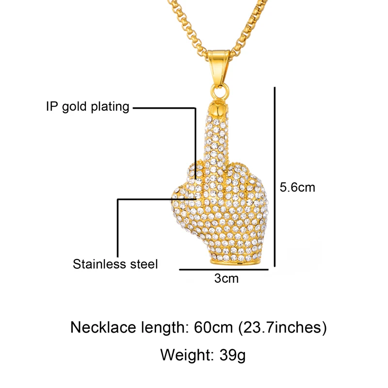 Хип хоп полный горный хрусталь Iced Out Bling золото цвет нержавеющая сталь большой
