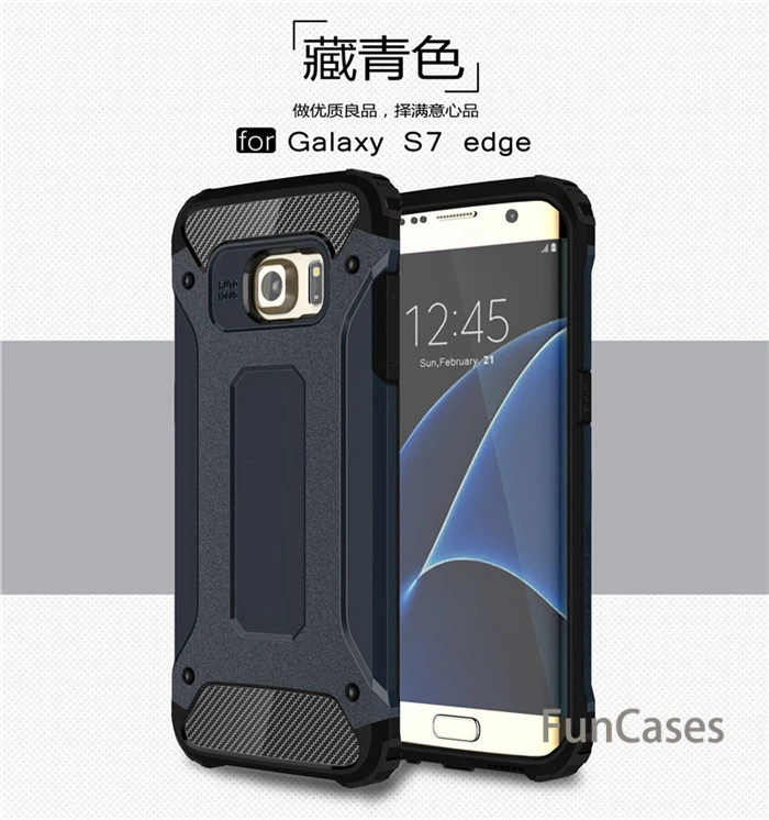 Для samsung Galaxy S5 S6 EDGE Plus S7 S8 S9 бронированный чехол для A3 A5 A7 J1 J5 J7 J3 J4 J6 J8 A6 плюс Чехол Note 4 5 8 Капа - Цвет: navy