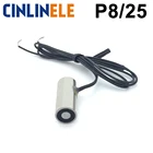 Удерживающий Электрический магнит 8 мм * в25 мм 0,2 кг 2N, электромагнитная присоска, электромагнит постоянного тока 6 в 12 В 24 В, нестандартный заказ