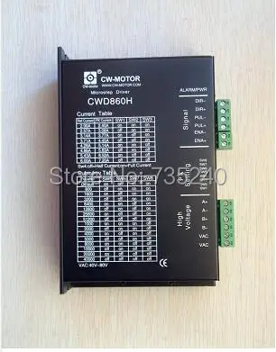 2 фазный микро шаг 7.2A cnc драйвер шагового двигателя CWD860H Драйвер двигателя|stepper motor