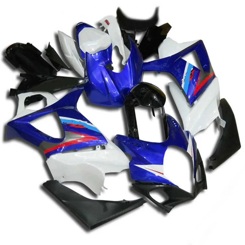 

motorcycle fairing kit FOR GSXR 1000 2007 2008 molded high quality fairings for GSXR1000 07 08 blue white black
