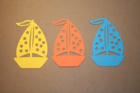 hollow sailboats scrapbooking baby shower nautical wedding place card favor hanging crafts birthday gift tags journaling