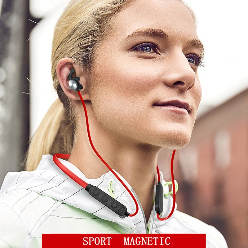 YOU FIRST Bluetooth наушники беспроводные наушники для телефона Спорт стерео Магнитная гарнитура Bluetooth Auriculars с микрофоном