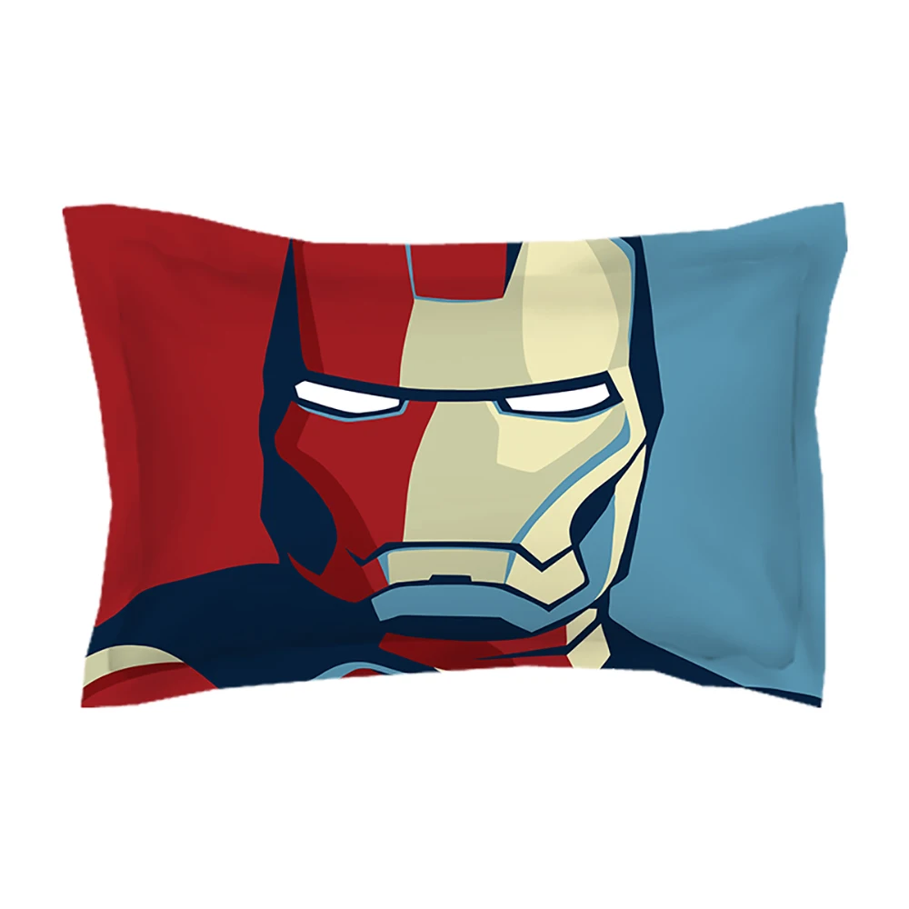 Набор пододеяльников для мальчиков с 3D marvel, Железный человек, двойной размер, домашний текстиль, простыня для близнецов, 3-4 шт., скидка, подарок на день рождения