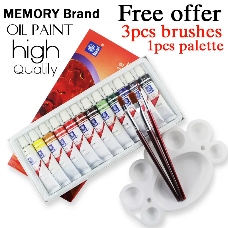 Профессиональный бренд трубка масляные краски искусство для художников холст