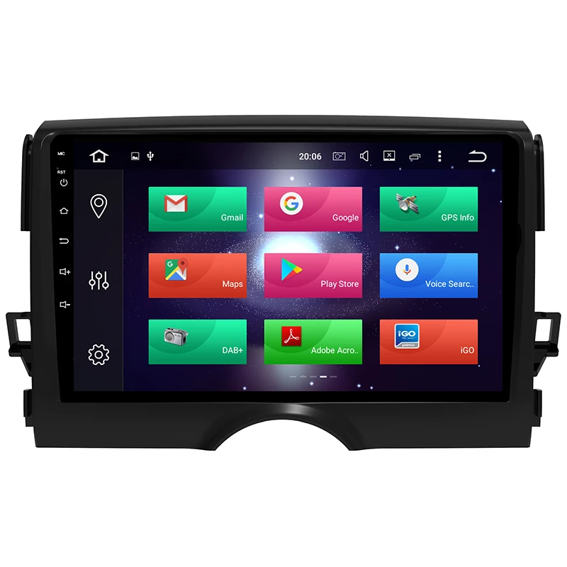 Aoluoya IPS RAM 4 Гб + 32G Восьмиядерный Android 8 0 автомобильный DVD GPS навигационный плеер для