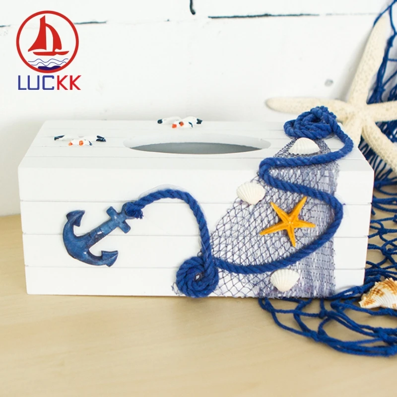 Деревянная коробка для салфеток LUCKK ручной работы 24 см | Дом и сад