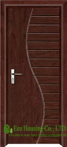 Дверь из шпона древесины толщиной 40 мм для жилой вилла дверь поворотного типа