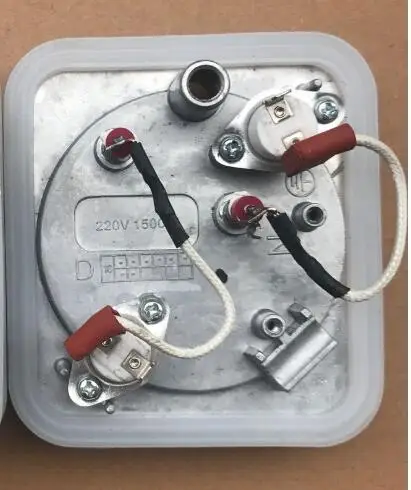 Грелка с термостатом, 220 В, 1500 Вт, YGJ15B3/MY-GJ15B3 Запчасти для паровой машины для одежды, с уплотнительным кольцом, 10,2x9,2 см