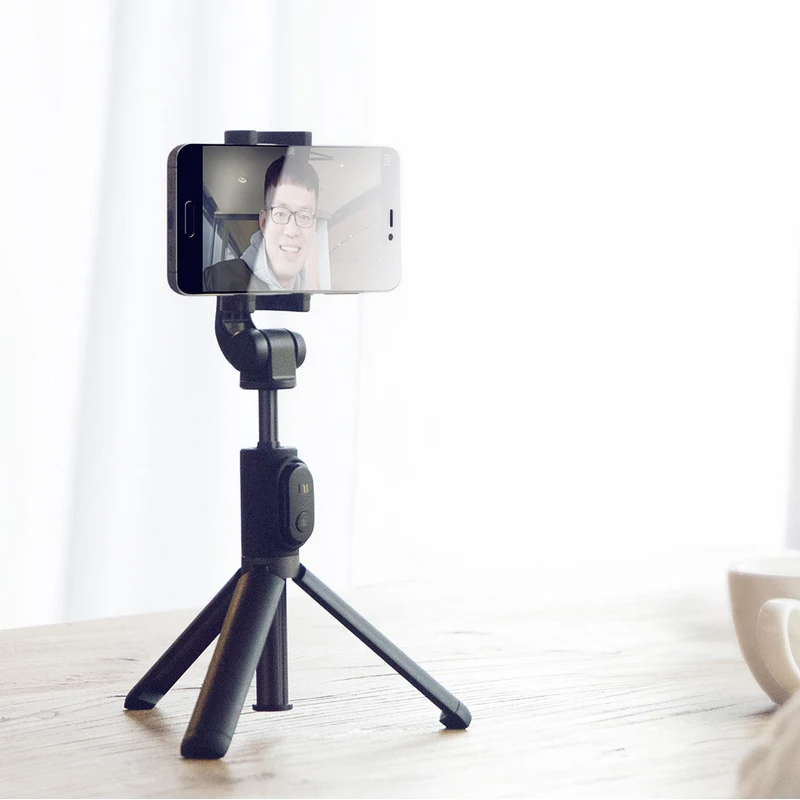 Оригинальный мини штатив Xiaomi с Bluetooth кнопкой спуска затвора выдвижной монопод