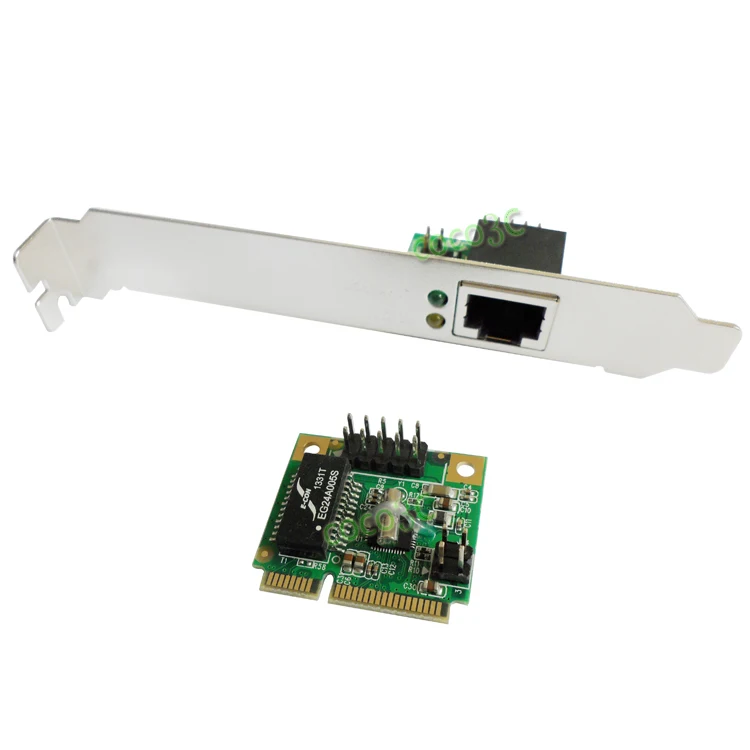Mini PCIe Gigabit Ethernet Сетевая карта для ITX mini PCI e к порту RJ45 адаптер 10/100/1000 Base T сетевой LAN