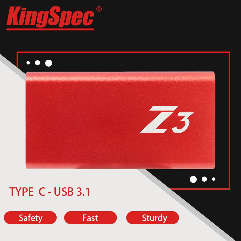 KingSpec внешний SSD жесткий диск hd externo 1 t usb 3 портативный 64 ГБ 128 256B 512 Гб флешки флеш