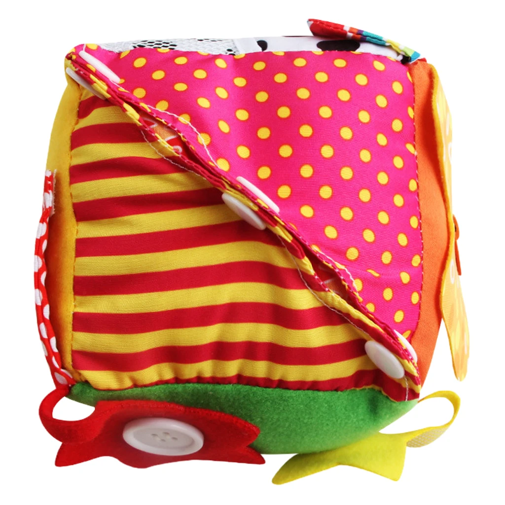 Детская тканевая игрушка 6 в 1 учитесь одевать базовые игрушки Монтессори