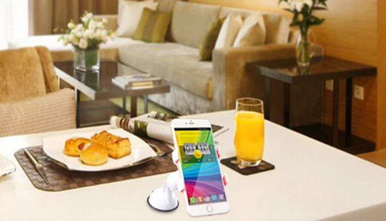 Универсальный автомобильный держатель для телефона с креплением на лобовое