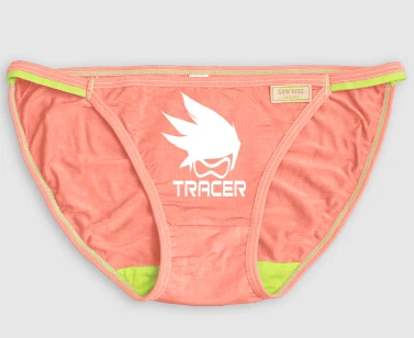 Горячая девушка игра OW нижнее белье хлопок Танга сексуальное нижнее белье D. VA Widowmaker нижнее белье трусы женские хлопок Tracer Genji трусики - Цвет: 3