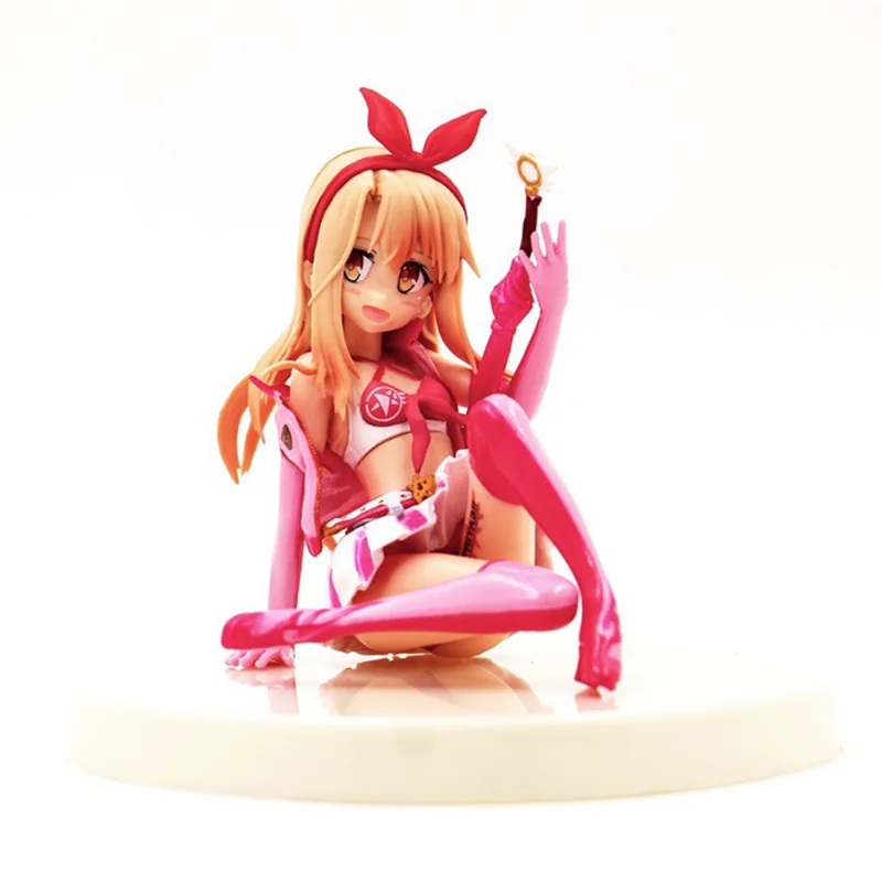 Аниме Фигурка Fate/kaleid лайнер Illyasviel · Von Einzbern и Chloe Сексуальная гоночная девушка ПВХ