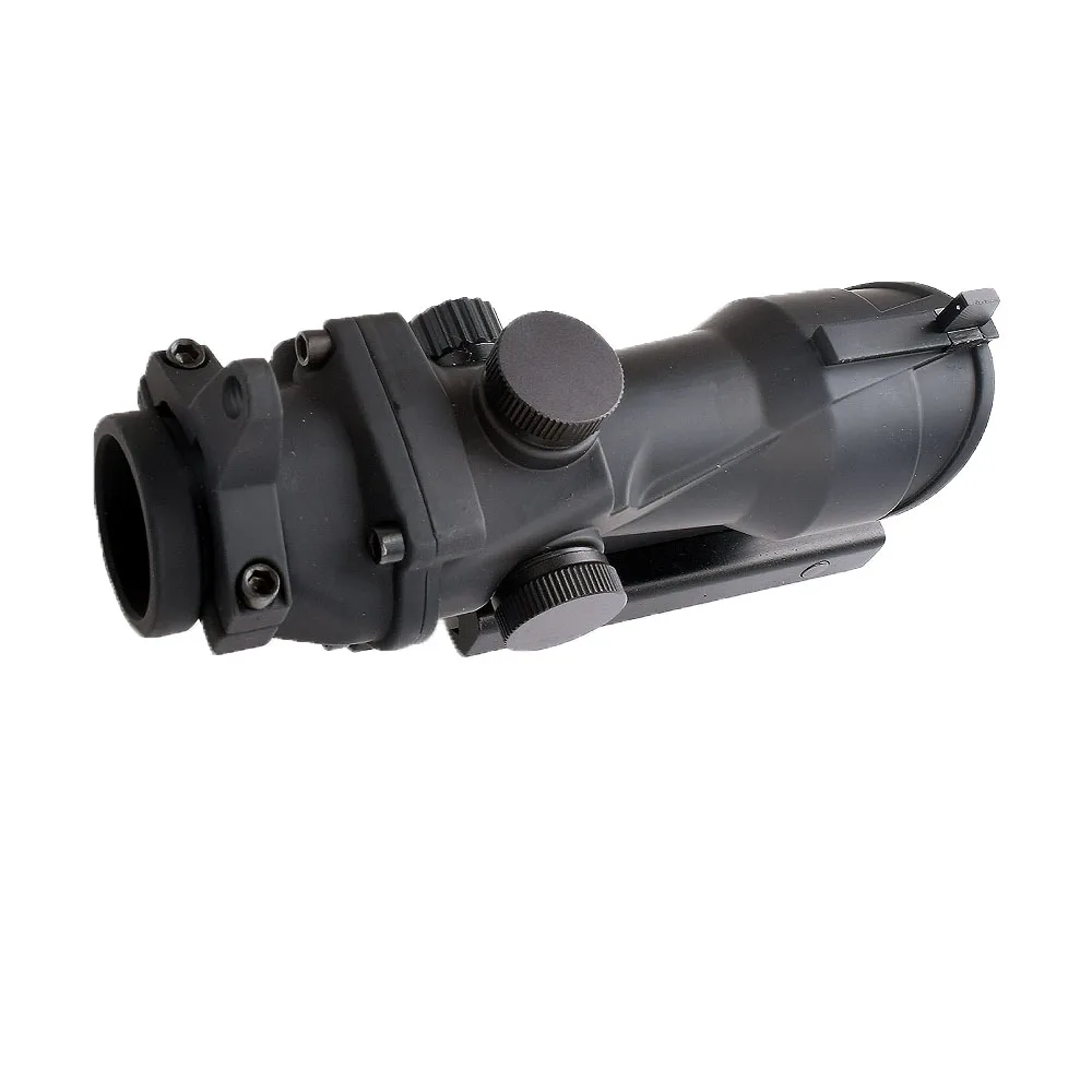 WIPSON дешевый Охотничий Тактический Прицел ACOG Тип 1x32 красный/зеленый точечный прицел с 22 мм креплением страйкбол