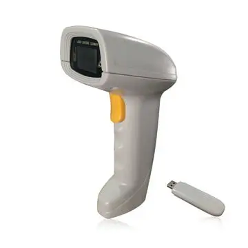 WHITE 433Hz Laser Barcode Scanner with Large Compacity Storage up to 400 000 Barcodes | Компьютеры и офис