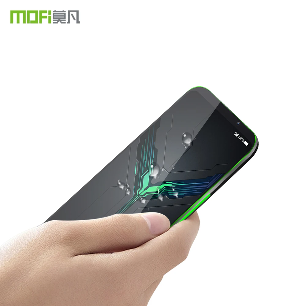 Xiaomi Black Shark 2 оригинальный MOFi 9H полное покрытие Закаленное стекло Защитная пленка