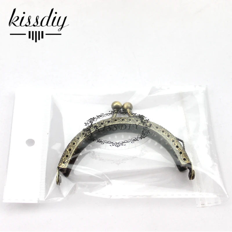 KISSDIY 20 шт./лот DIY 8 5 см элегантный пресс смешанный цвет металлический кошелек рамка