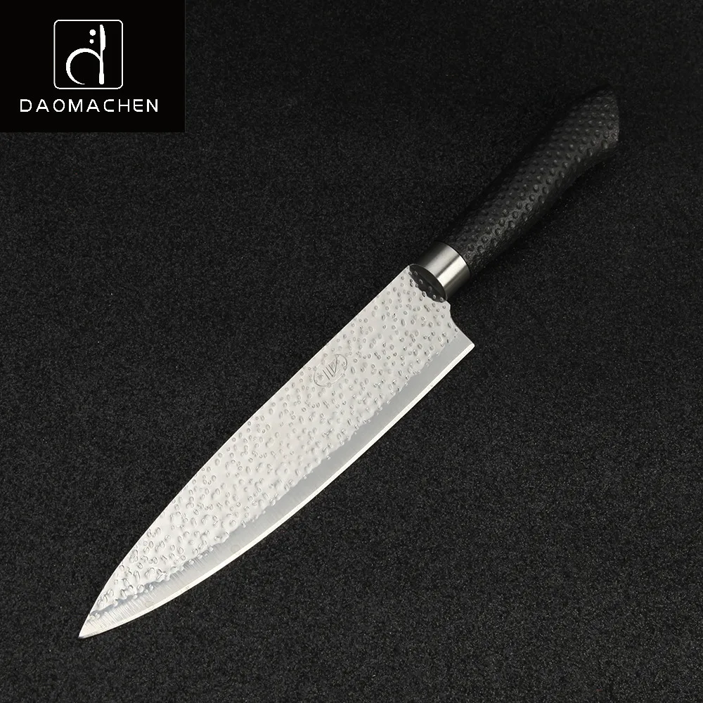 Японский кухонный нож экспортного качества 8 дюймов поварской черная ручка