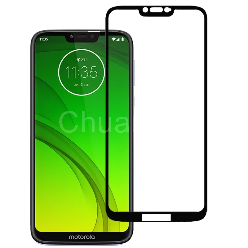 2.5D 9H закаленное стекло премиум класса для Motorola Moto G7 Power полное покрытие Защитная