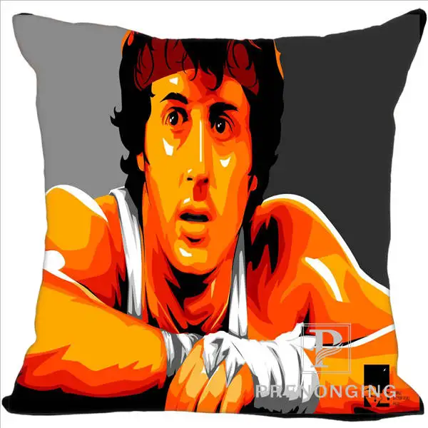 Pillowcases Заказная декоративная наволочка Рокки Бальбоа квадратная Наволочка на молнии лучший подарок(с одной стороны) 180117#91 - Цвет: Pillowcases