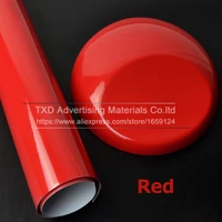 102030405060x152cm glossy red vinyl car wrap sticker glossy film wrap vinyl for hood roof red glossy car wrap film