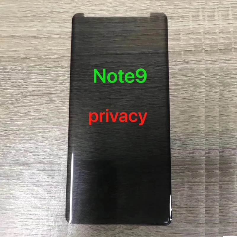 3D "анти шпионское" стекло для samsung Galaxy S8 Plus S9 конфиденциальность чехол