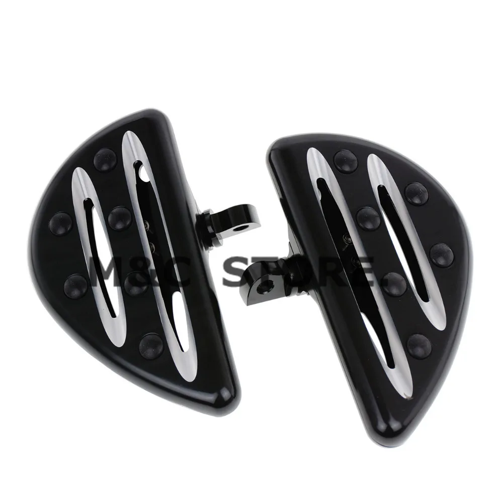 Черный половица Передняя Задняя ножка Peg тормозной рычаг комплект переключения