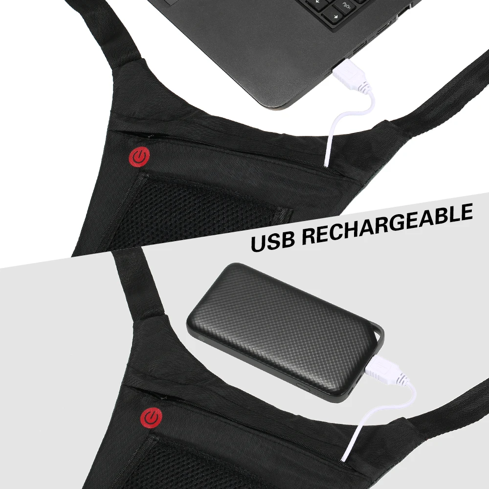 Lixada заряжаемый от USB светоотражающий велосипедный жилет рюкзак светодиодный