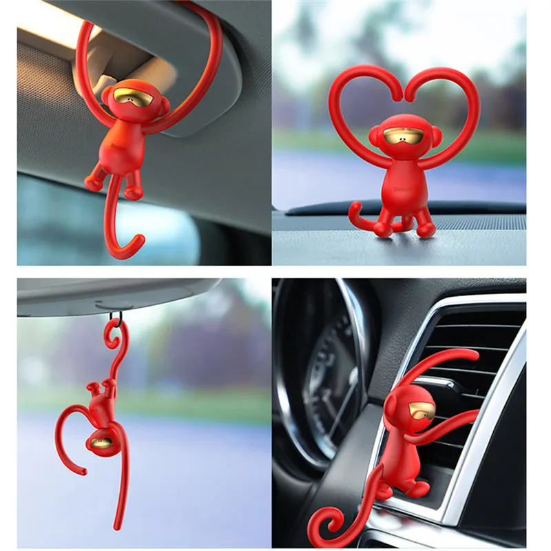 Car Accessories Monkey Shape Air Freshener Aromatherapy Perfume Outlet Auto Smell Ornaments XNC | Автомобили и мотоциклы