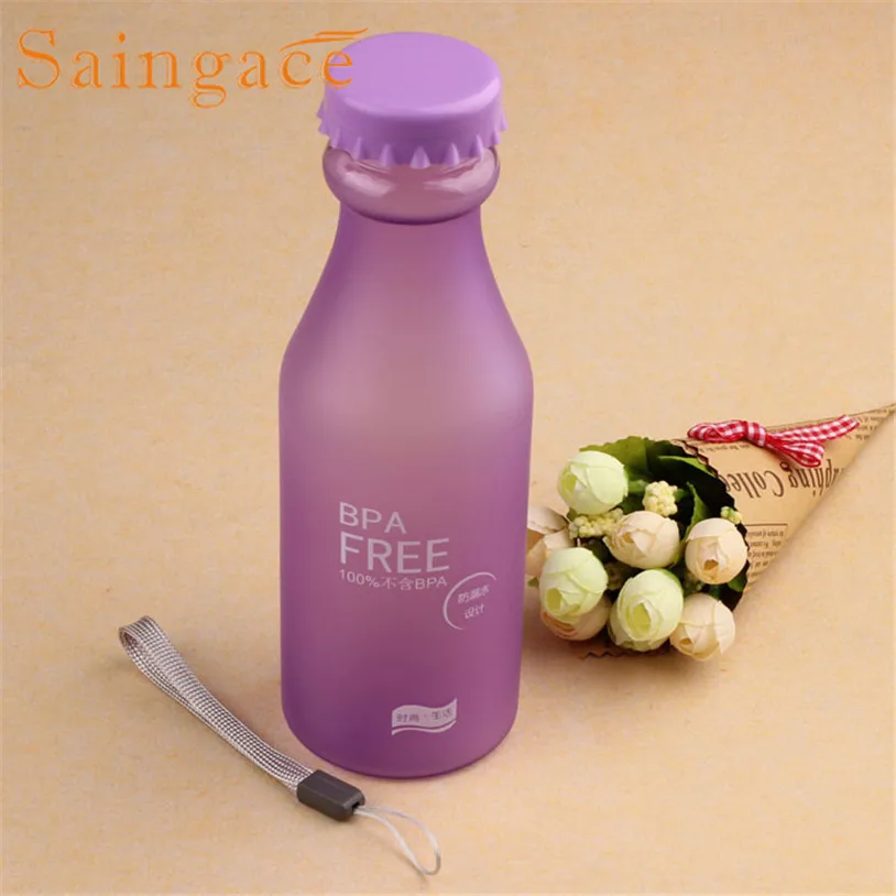 Saingace 1 шт. портативная герметичная велосипедная Спортивная пластиковая бутылка