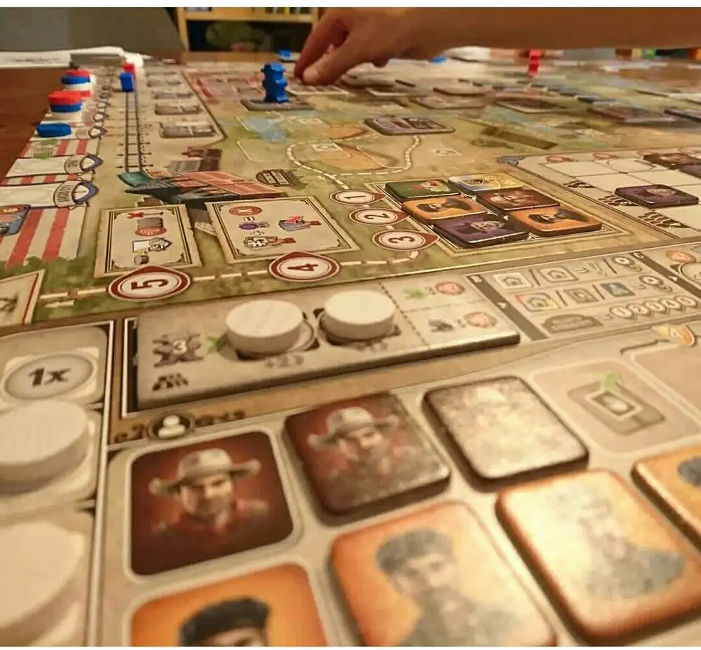 Настольная игра Great Western Trail 2 4 игрока лучший подарок для всей
